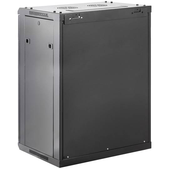 Armari rack mural 19' 18U 570x600x920mm paret SOHORack desmuntat DIY de RackMatic
