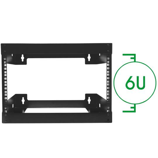 Szafa rack 19 mural SOHORack Open 6U