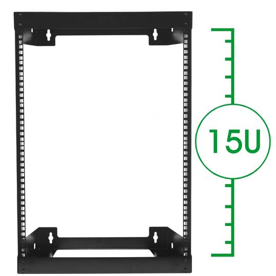Szafa ścienna 19 '' 15U do ściany o głębokości 460 mm
