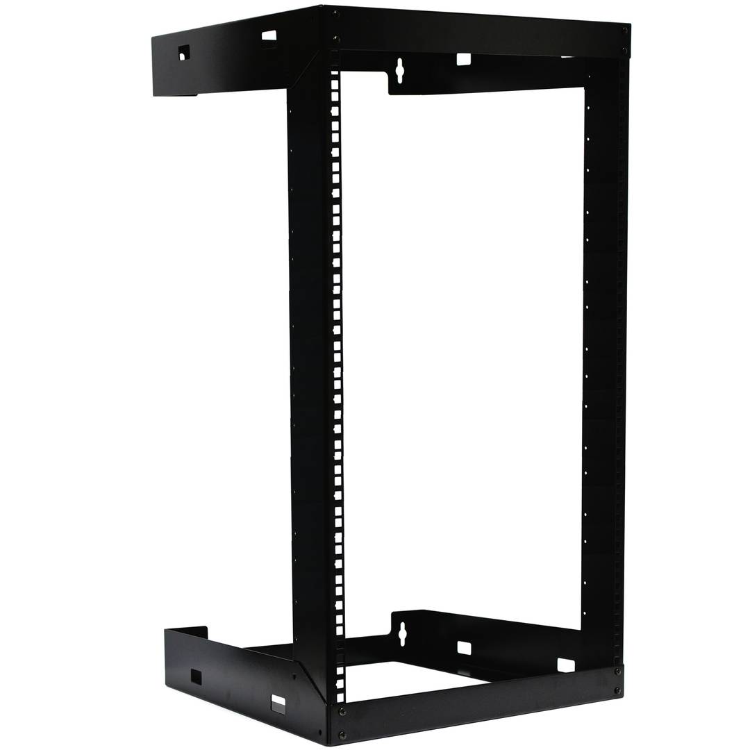 Armadio rack da muro 19' 18U aberto com profundidade de 460 mm