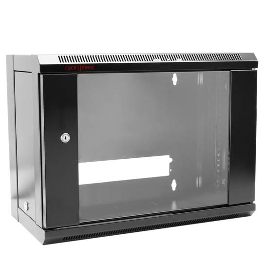 Rackkast muur 19 '' 4U 570x300x280mm muur SOHORack gedemonteerd DIY van RackMatic