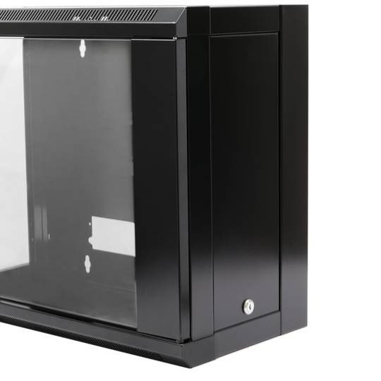 Rackkast muur 19 '' 4U 570x300x280mm muur SOHORack gedemonteerd DIY van RackMatic