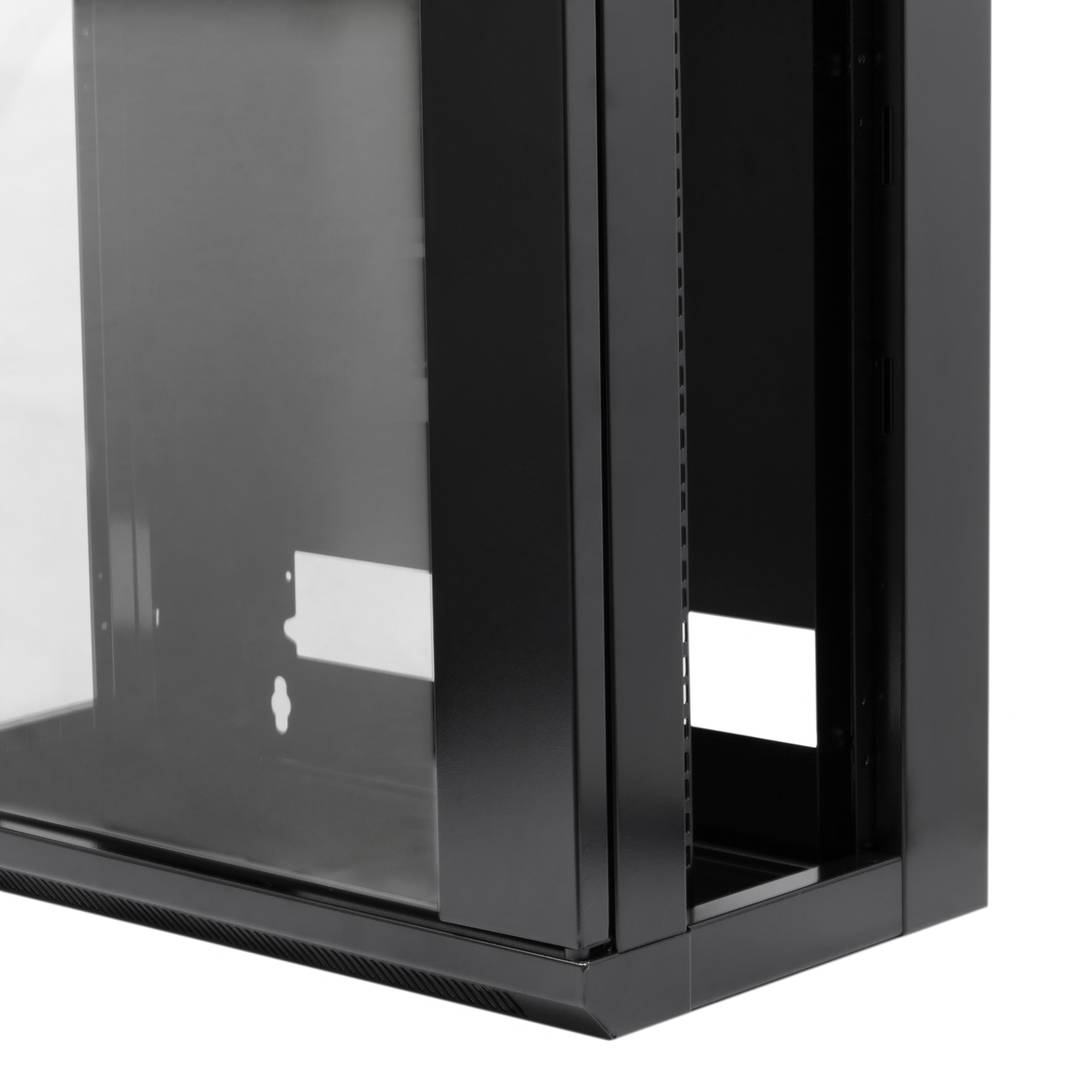 Armari rack mural 19' 6U 570x300x390mm paret SOHORack desmuntat DIY de RackMatic