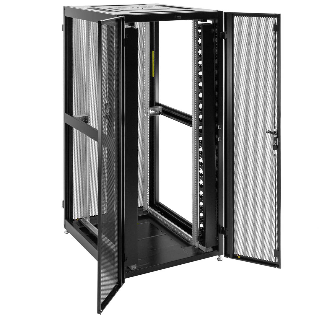 Armário rack de pavimento 19