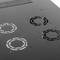 Armari rack 19'' de peu 26U 600x1000x1269mm MobiRack de RackMatic Negre i porta de metall perforat