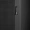 19'' standing rack cabinet 42U 600x1000x1713mm MobiRack by RackMatic Black and perforated metal door