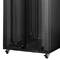 Armario rack 19'' de pie 42U 800x1000x1980mm MobiRack de RackMatic Negro y puerta de metal perforado