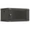 Armário de parede 19'' 4U 540x350x281mm preto desmontado parede faça você mesmo Lanberg