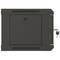 Armário de parede 19'' 4U 540x350x281mm preto desmontado parede faça você mesmo Lanberg