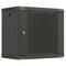 Armario rack mural 19'' 9U 540x350x500mm negro pared desmontado DIY Lanberg