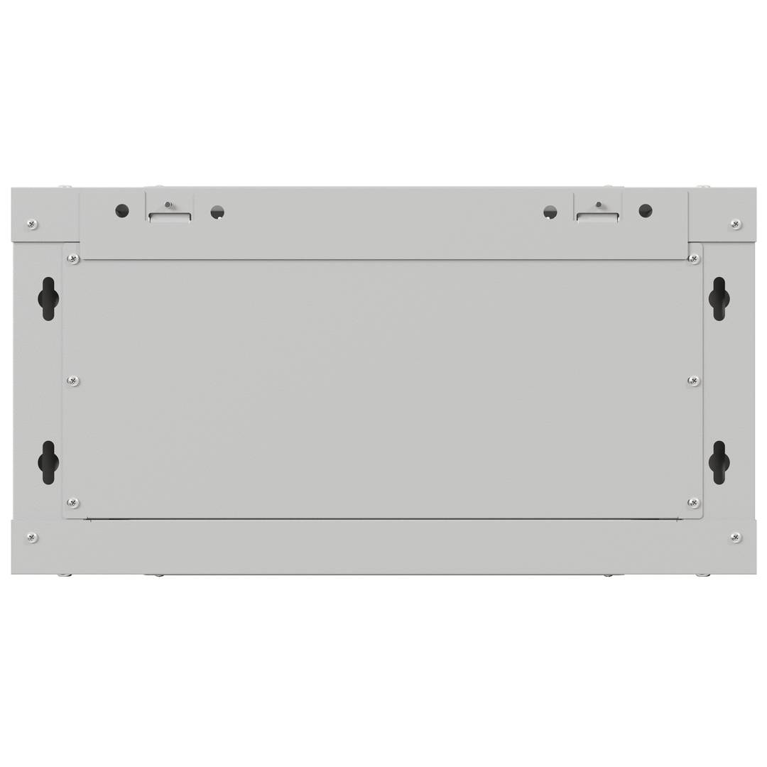 Armadio rack a parete 19'' 4U 540x350x281mm bianco smontabile fai da te Lanberg