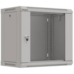Armari rack mural 19'' 9U 540x350x500mm blanc paret desmuntat DIY Lanberg