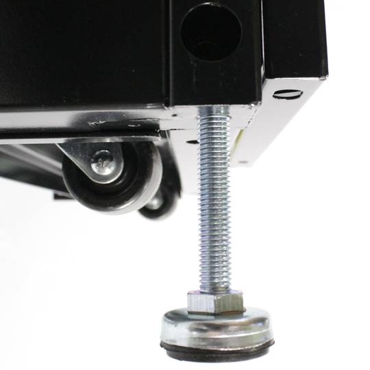 Pé de nivelamento M12 para rack MobiRack e MobiRackHQ