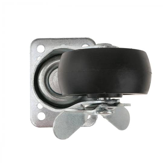 Ruota con freno da 5 cm per rack MobiRack e MobiRackHQ