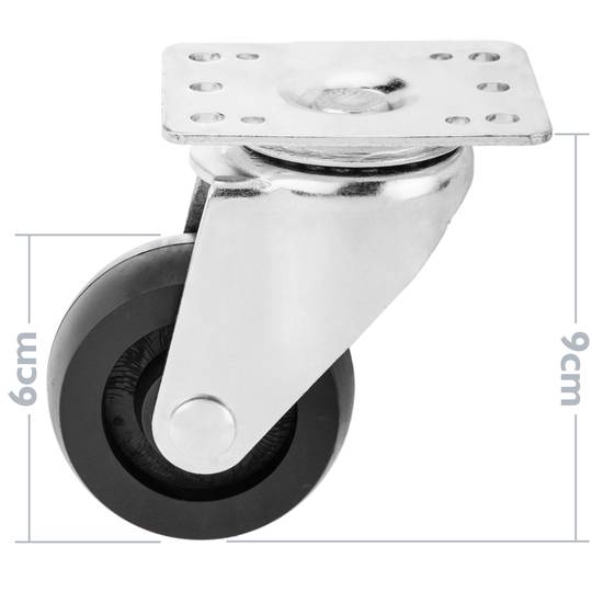 Ruota da 6 cm per rack MobiRack e MobiRackHQ