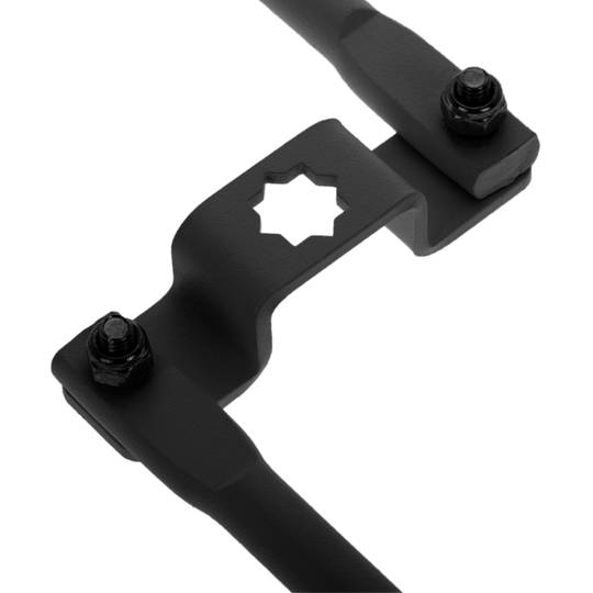 Kit de montagem de trava para gabinetes de carregamento para 10 computadores, notebook ou tablet preto