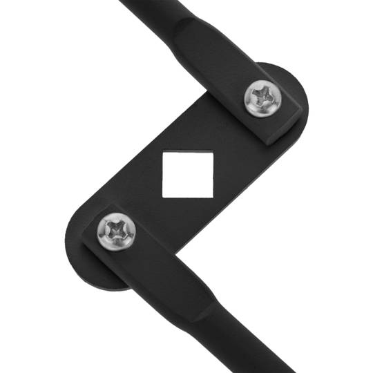 Slotmontageset voor oplaadkasten van 20 computers, notebook of tablet zwart