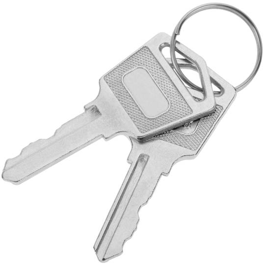 Lock mounting kit for charging cabinets of 20 computers, notebook or tablet white