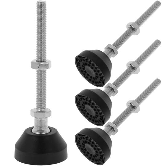 Peus d'anivellament metric M8 pack de 4 unitats.