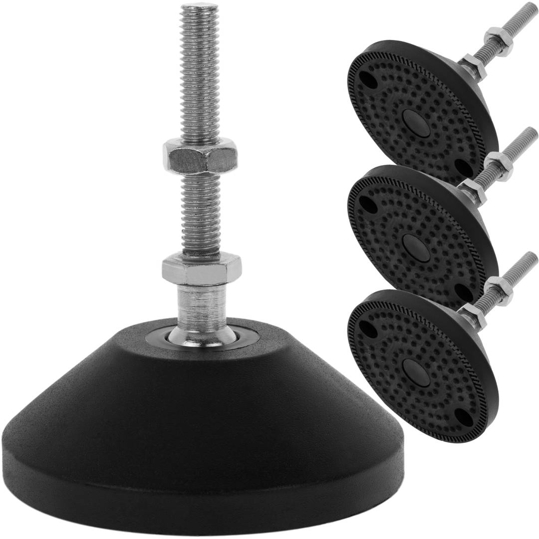 Metric Leveling Feet M8 Pack Of 4 Units Cablematic metric-leveling-feet-m8-pack-of-4-units-cablematic