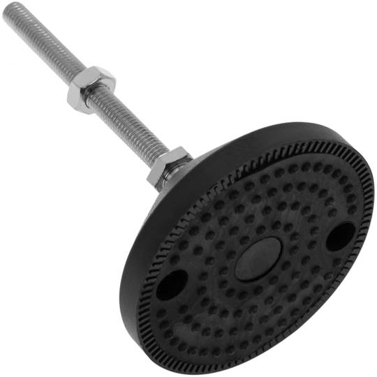 Pés niveladores métricos M10 pacote de 4 unidades.