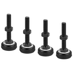 Peu d'anivellament M10 per a rack mural Lanberg 4 pack