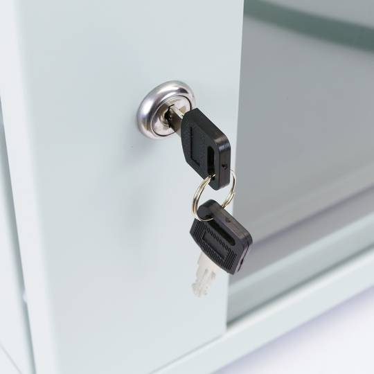 RackMatic 19'' 6U 570x450x390mm SOHORack montado na parede armário de rack 19'' DIY White RAL7035