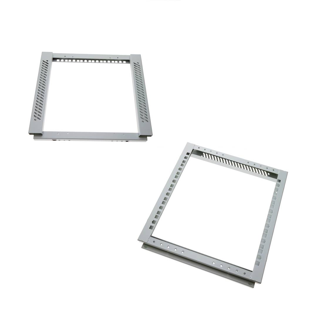 RackMatic 19'' 6U 570x450x390mm SOHORack montado na parede armário de rack 19'' DIY White RAL7035