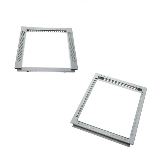 RackMatic 19'' 6U 570x450x390mm SOHORack montado na parede armário de rack 19'' DIY White RAL7035