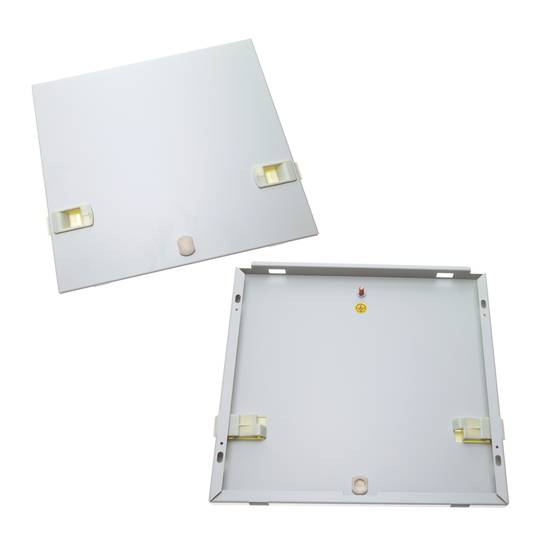 RackMatic 19'' 6U 570x450x390mm SOHORack montado na parede armário de rack 19'' DIY White RAL7035