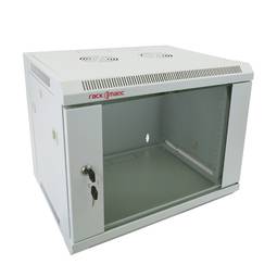 Armadio rack da muro 19'' 9U 570x450x520mm parete SOHORack smontato DIY bianco RAL7035 de RackMatic