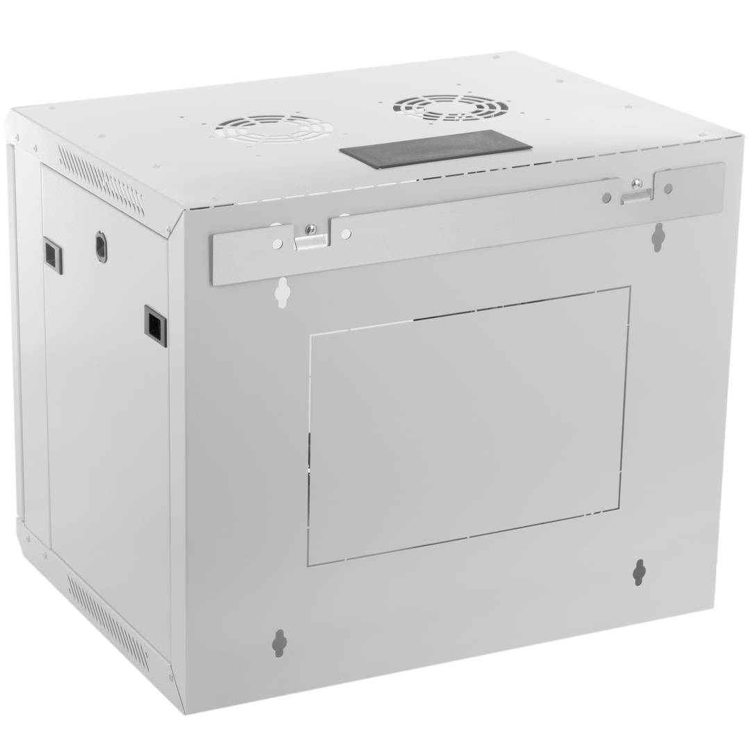 Server Rack Cabinet 19 Inch 9u 600x450x500mm Wallmount White