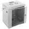 Server rack cabinet 19 inch 12U 600x450x639mm wallmount white SOHORack by RackMatic
