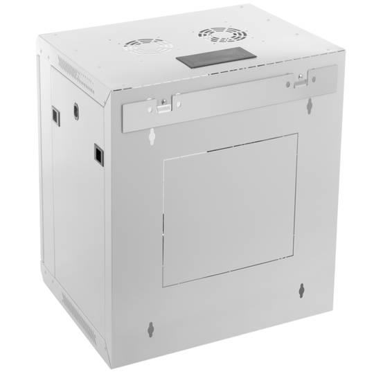 Server rack cabinet 19 inch 12U 600x450x639mm wallmount white SOHORack by RackMatic