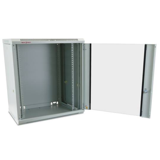Server rack cabinet 19 inch 15U 600x450x770mm wallmount white SOHORack by RackMatic