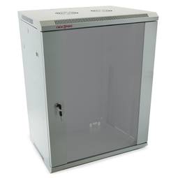 Server rack cabinet 19 inch 18U 600x450x900mm wallmount white SOHORack by RackMatic