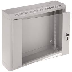 Armário rack de parede 19'' 9U 600x150x505mm parede SOHORack branco