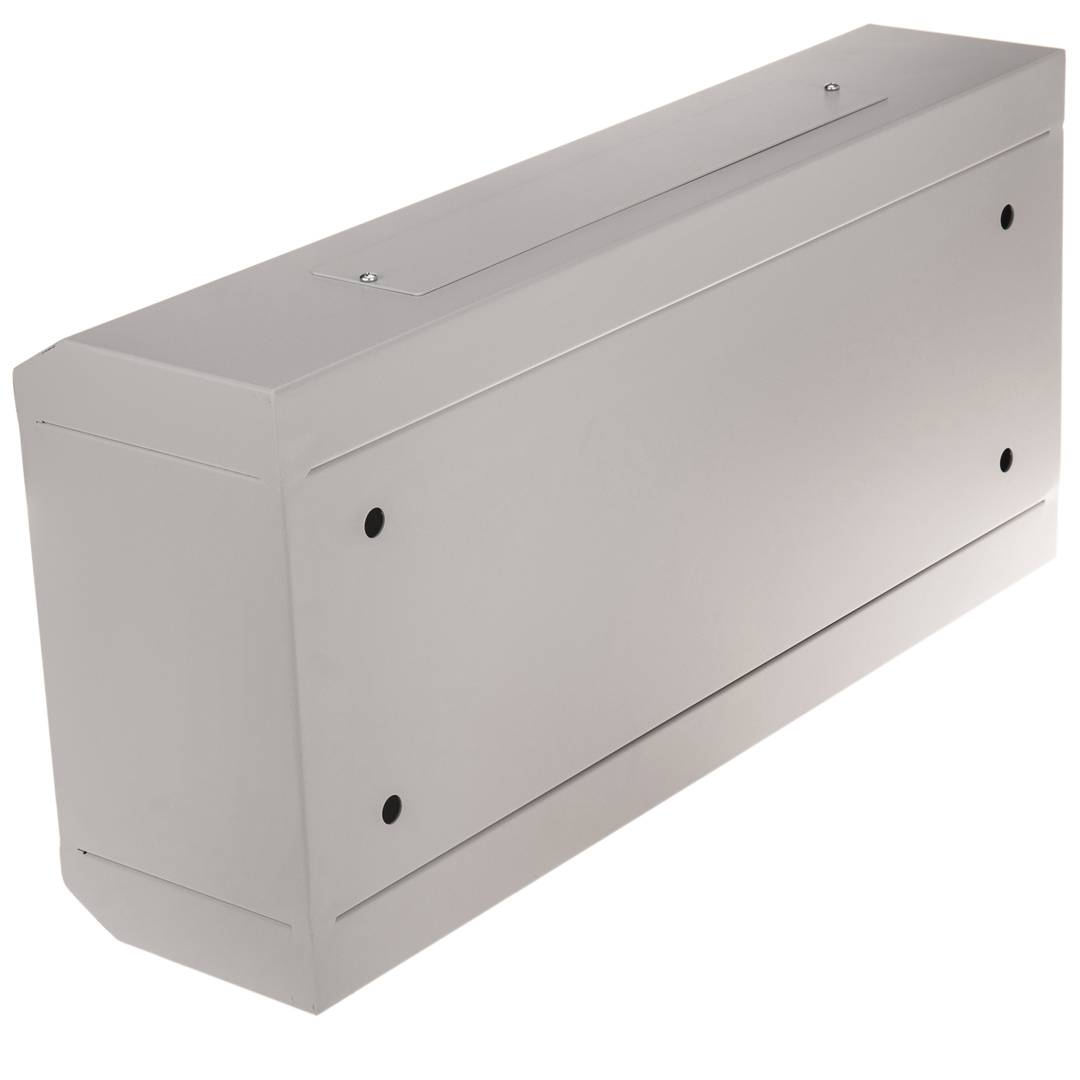 Szafa ścienna 19 '' 4U 600x150x288mm ściana z metalowymi drzwiami SOHORack biała