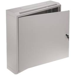 Armário rack mural 19'' 12U 600x150x640mm parede com porta metal SOHORack branco