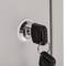 Armario rack mural 19'' 12U 600x150x640mm pared con puerta metálica SOHORack blanco