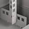 Armario rack mural 19'' 12U 600x150x640mm pared con puerta metálica SOHORack blanco