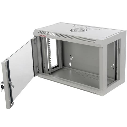 Armário de parede 19'' 6U 570x300x390mm parede SOHORack desmontado DIY por RackMatic
