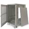 Armário rack de pavimento 19'' 20U 600x800x1000mm branco MobiRack de Rackmatic