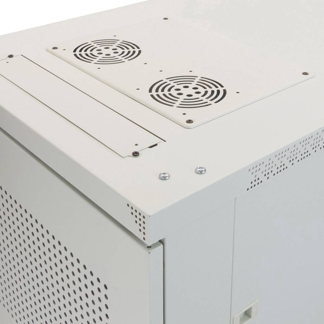 Armário rack de pavimento 19'' 20U 600x800x1000mm branco MobiRack de Rackmatic