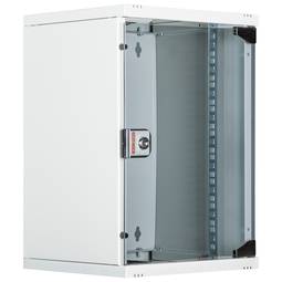 10" Rackschrank RackMatic TENRack 9U und Tiefe 300 weiß