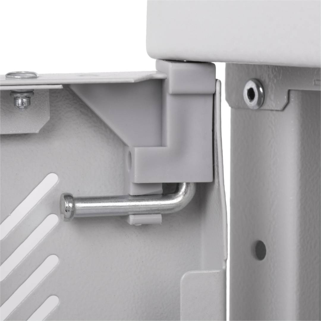 19'' 4U 600x450x283 mm wall-mounted rack cabinet SOHORack by RackMatic in white RAL 9035