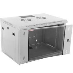 Armadio rack 19'' 6U 600x450x372 mm a parete SOHORack di RackMatic in bianco RAL 9035