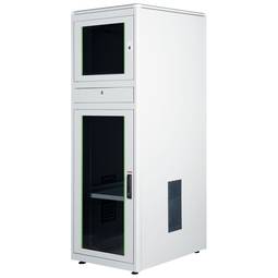 Estação de trabalho móvel Rack 16U 19" Proteção IP55 600x800x1780mm