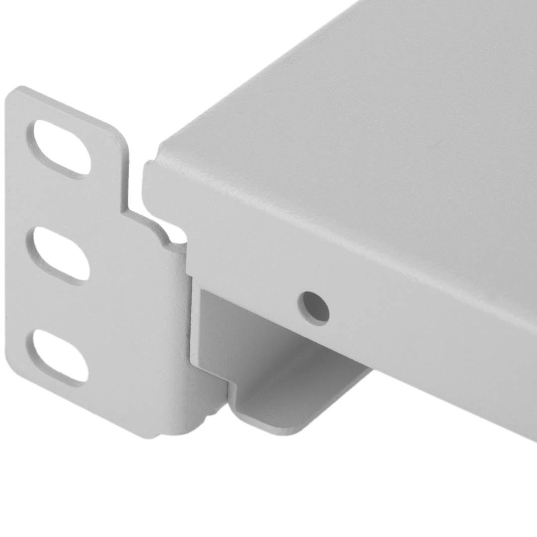 RackMatic Plateau 19 réglable en profondeur 450 mm 1U blanc 