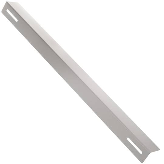Fixed side guides for rack cabinet support 19 white 750mm